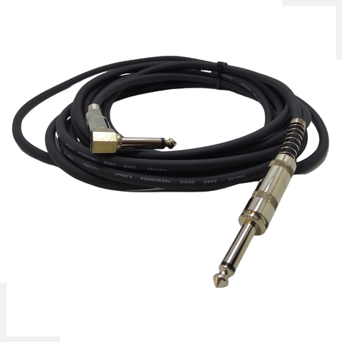 Cabo Liso P10/P10 L 3Mts premium 90° MWB Violão/Guitarra