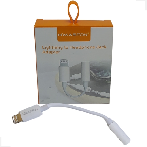 Adaptador Lightning Para Fone De Ouvido Iphone XK19 H'maston