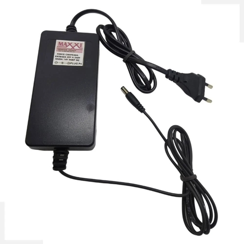 FONTE CHAVEADA 14V 3,5AMP POSITIVO CENTRAL LUNE plug P4