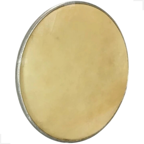 PELE 8 COURO ANIMAL NO ARO PARA BANJO