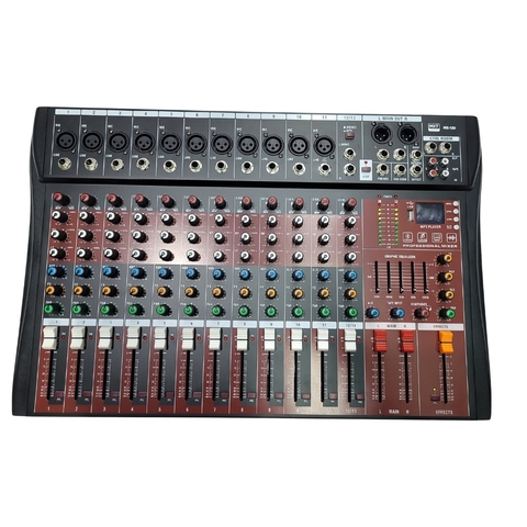 MESA DE SOM 12 CANAIS COM BLUETOOTH MX-12U 54.1.157