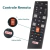 Controle Remoto Universal Compatível Tv Tcl Smart 4k NETFLIX na internet