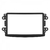 Moldura 2 Din Renault Duster Sandero Logan Kwid 2011 > 2020