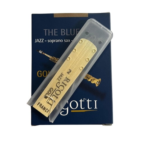 PALHETA SAX SOPRANO 2.0 RIGOTTI JAZZ GOLD STRONG RGJSS20S