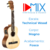 Cavaco Acustico Cavaquinho Spruce Fosco Malibu - comprar online