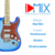 Guitarra Elétrica Strato Azul E-203 - Mix Acessorios e Música
