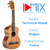 Cavaco Acustico Cavaquinho Mahogany Fosco Malibu - comprar online