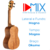 Cavaco Acustico Cavaquinho Mahogany Fosco Malibu na internet