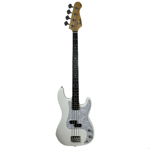 Contrabaixo 4 Cordas Precision Malibu Branco