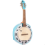 Banjo Marques Azul Eletroacústico Aro Cromado - comprar online
