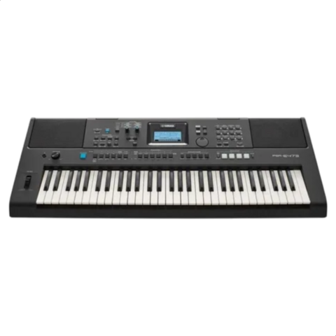 Teclado Musical Yamaha Teclas Sensitivas Preto PSR-E473