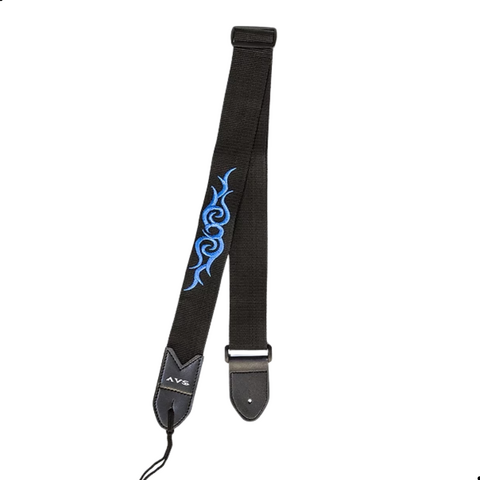 Correia Violão Simples Preta 5CM AVS CF5