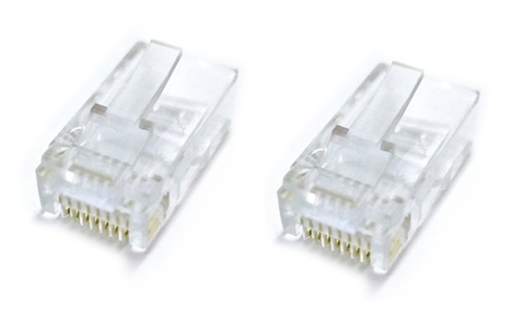 Kit 2 Plug Modular RJ45 Cat-5E