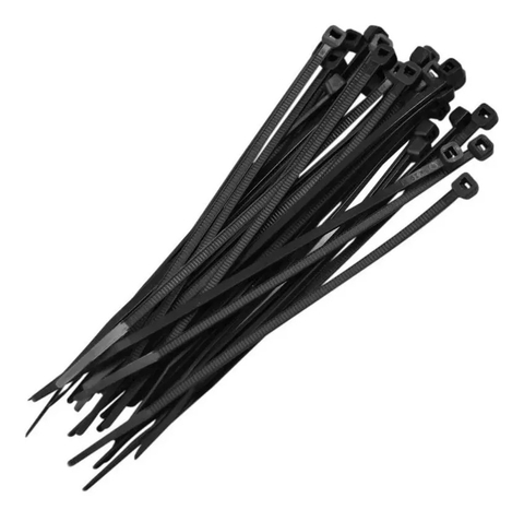 Abraçadeira Nylon 10cm Preto - Permak 200 Peças