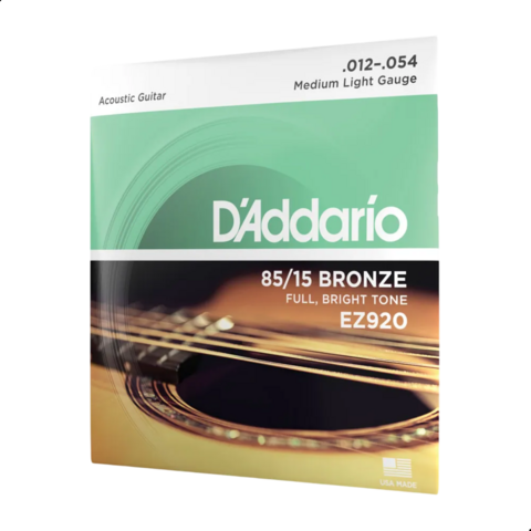 Jogo De Cordas Violão Aço 012 D'addario Ez920
