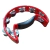 Pandeiro Meia Lua Vermelho Pml 001v Liverpool - comprar online