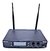 Microfone Sem Fio Duplo Com Visor Digital Devox Uhf Dx-580 - Mix Acessorios e Música