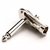 Kit com 2 Plugs P10 90 Graus Conector L Mono Metalico 90º - comprar online