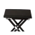 Banqueta Almofadada Dobravel Em X Duplo-Preto Vector BQ-100 na internet