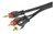 Cabo P2 X 2 Rca Profissional Blindado 3m Santo Angelo - comprar online