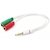 Cabo adaptador P3 Macho x 2 P2 Fone e Microfone