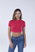 Cropped Shirt Pink