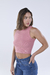 Regata Cropped Rosé na internet