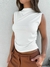 REMERA CUELLO 7 FRUNCE LATERAL