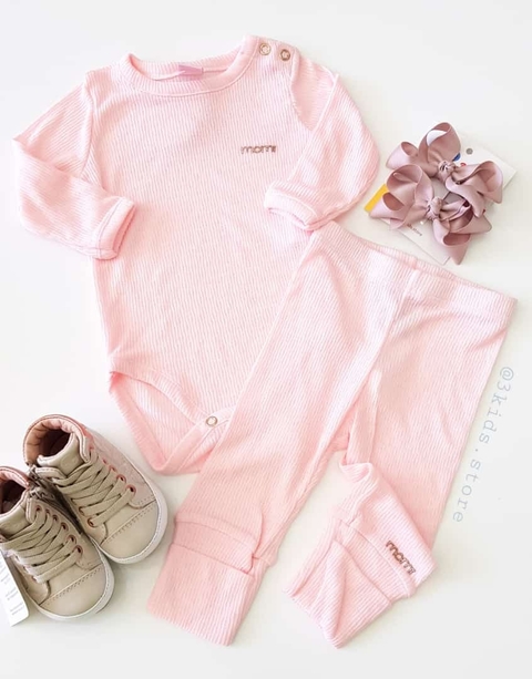 Conjunto Bebê Body E Calça Momi C1260
