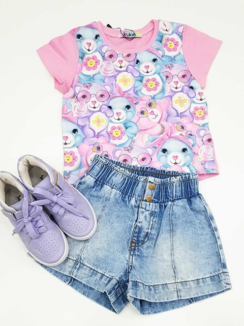 Blusa Infantil Ursinhas Kukiê 61194