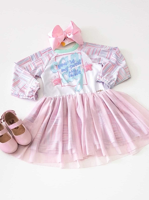 Vestido Infantil Tule Mon Sucré 20110