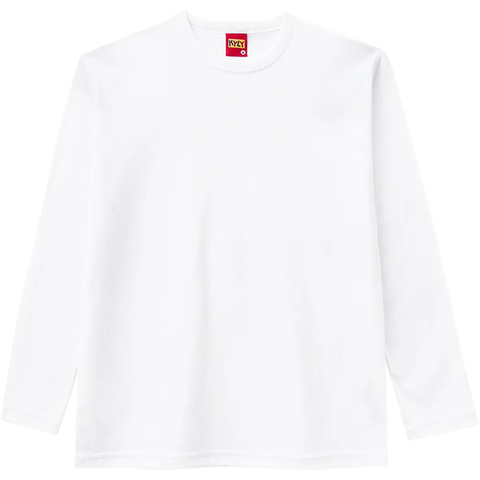 Camiseta Infantil Manga Longa Básica Branca Kyly 20688