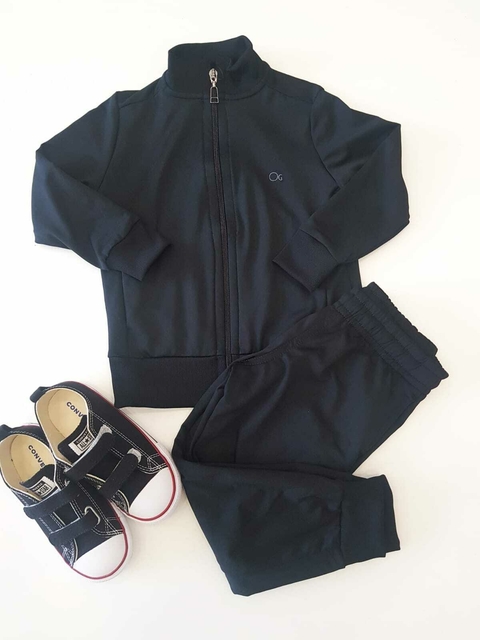 Conjunto Infantil Térmico Preto Ogochi 072496002
