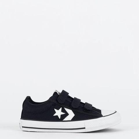 Tênis All Star Infantil Velcro Star Player Preto Converse Ck12060002