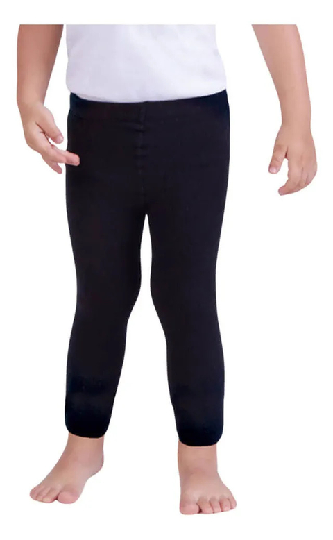 Calça Legging Infanntil Unissex Preta Lupo 13501-9990 - comprar online