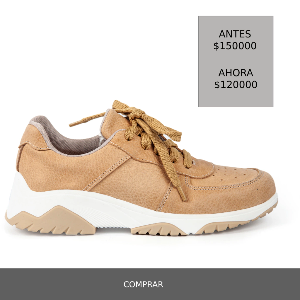 ZAPATILLA AMELI CAMEL