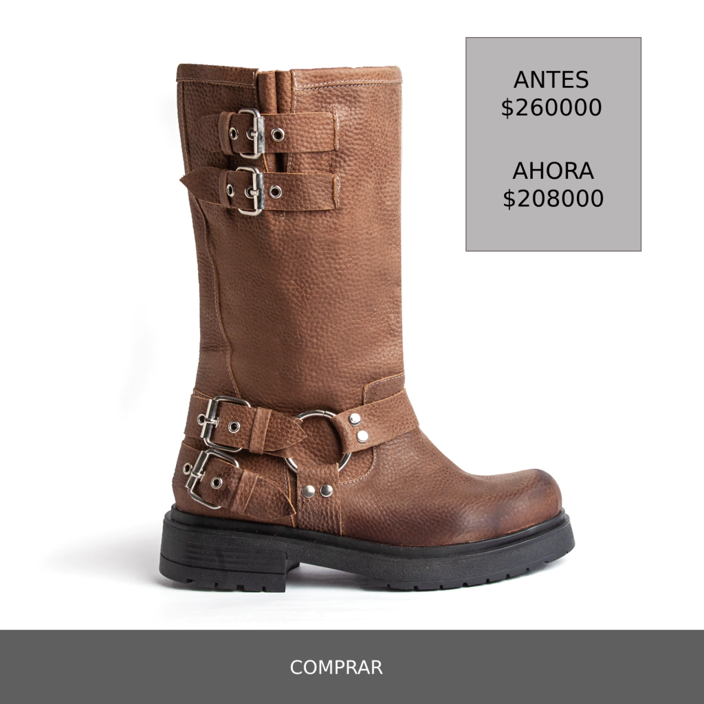 BORCEGO BIKER PLUS - CHOCOLATE