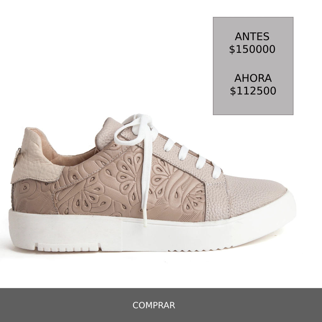ZAPATILLA GINNY CAPUCINO