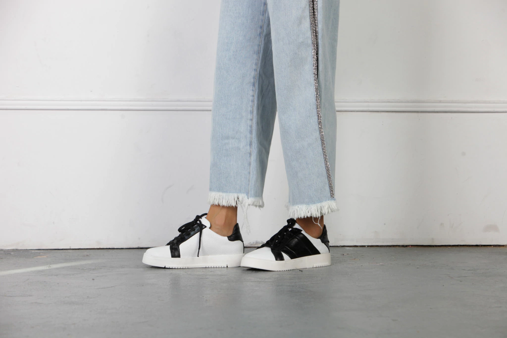 ZAPATILLA TATI BLANCO C/NEGRO