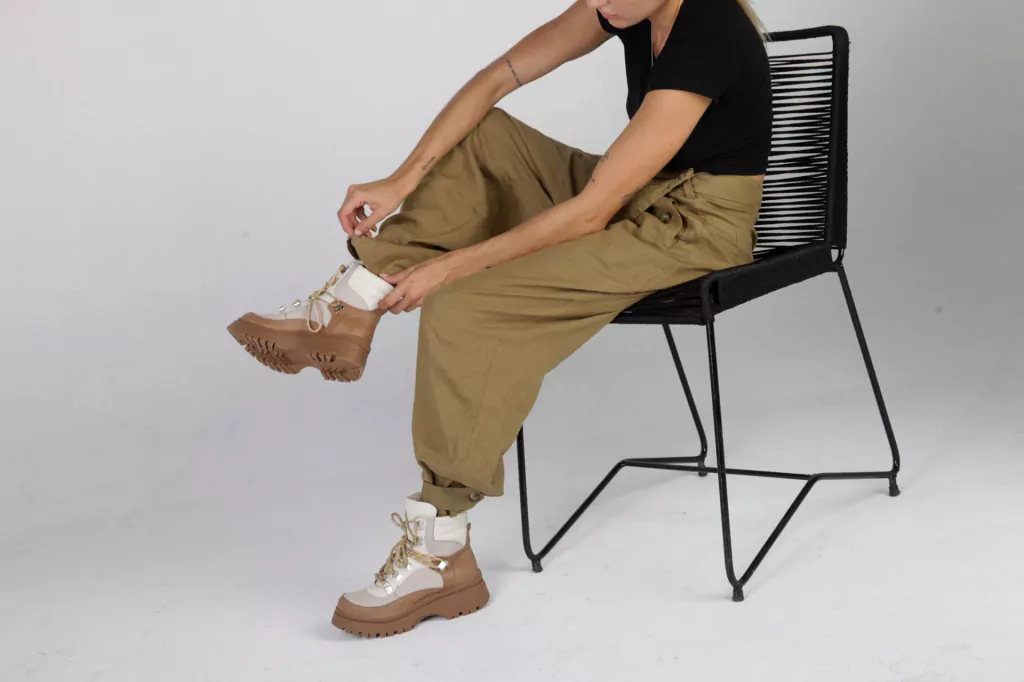 BORCEGO EMILIA CAMEL C/MINK