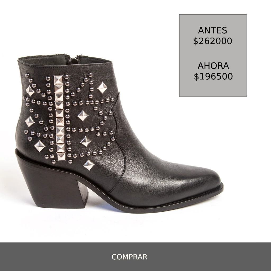 BOTINETA JOPLIN NEGRO