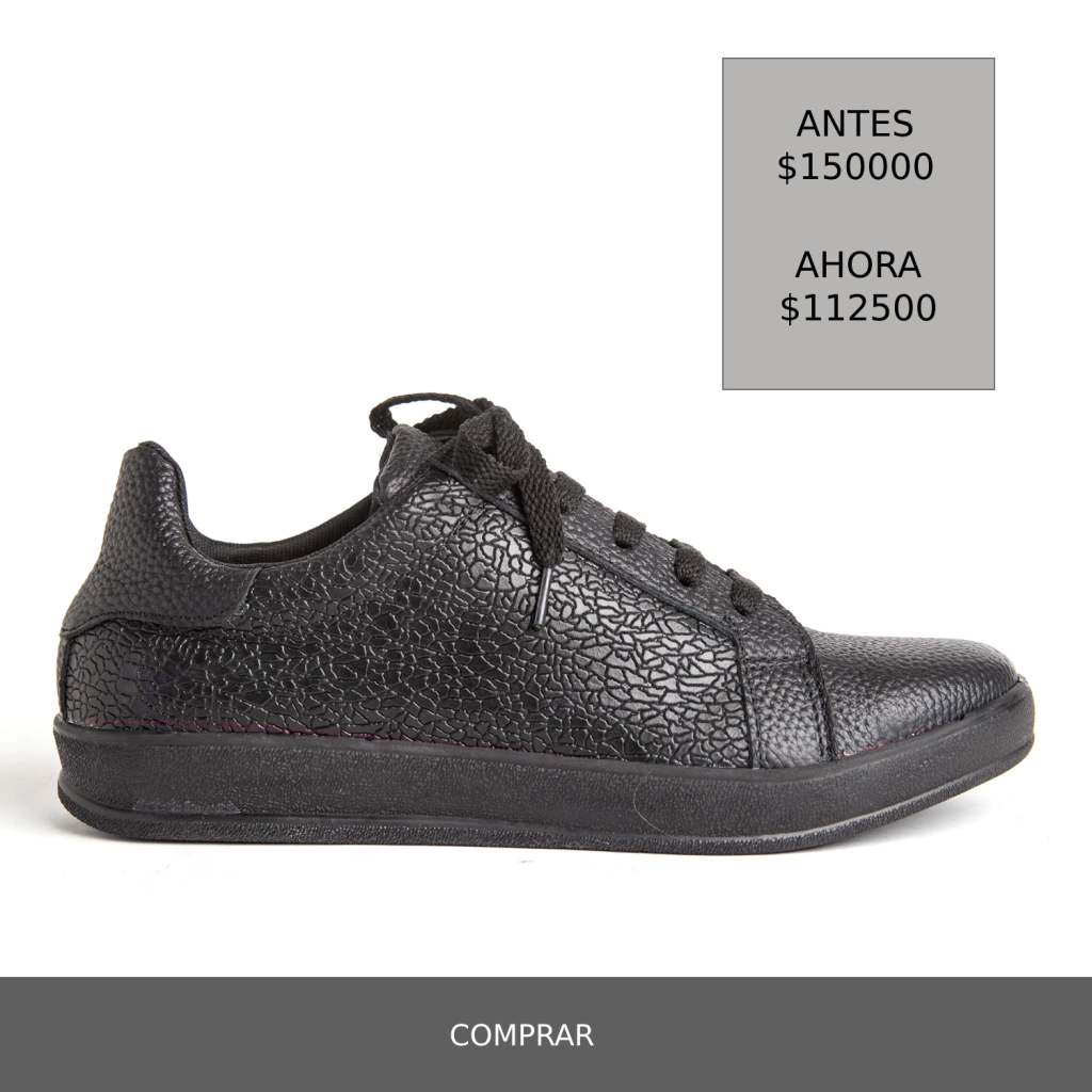 ZAPATILLA SABELA NEGRO