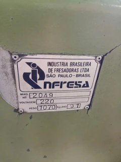 Fresa Ferramenteira Infresa Lagun Ftv-2 Iso 30 / -- 01238 Nc Verde-musgo 220v - Celiza Máquinas