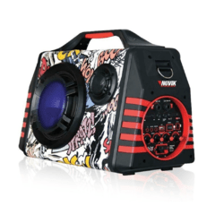 PARLANTE PORTATIL NEO NOVIK SHOK 6 BT.USB. LUCES - comprar online
