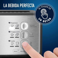 CAFETERA OSTER ESPRESSO EM6603SS PRIMALATTE - Majul Hogar