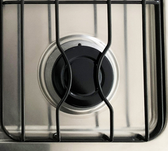 COCINA ORMAY EVELYN NEGRA C/WOK en internet