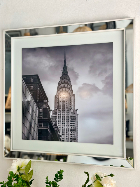 Cuadro espejado Empire State - comprar online