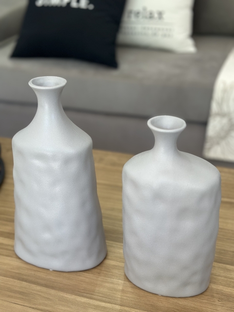 Pieza ceramica gris ceniza bajo - comprar online