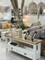 Rack de tv Moscu blanco y teñido claro - comprar online