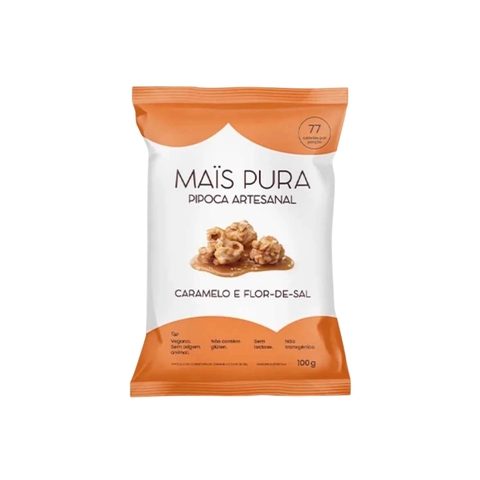 Pipoca Mais Pura Caramelo e Flor de Sal 100g